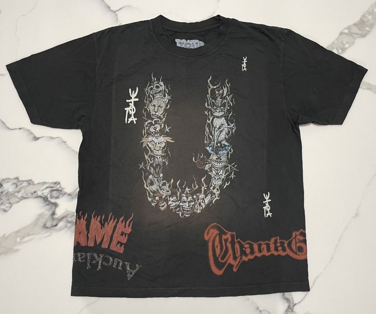 Scott Travis Scott Utopia Tour Merch I Saw Utopia Shirt Sz L New Hoodie, Sweatshirt | PodTeesHub.com