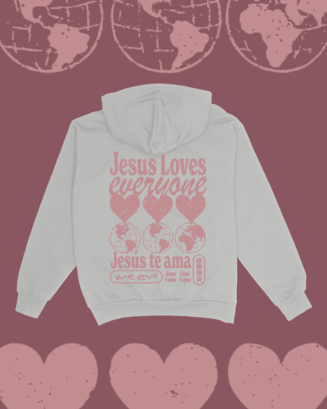 New || "Jesus Loves Everyone" Hoodie T-Shirts, Sweatshirt | PodTeesHub.com