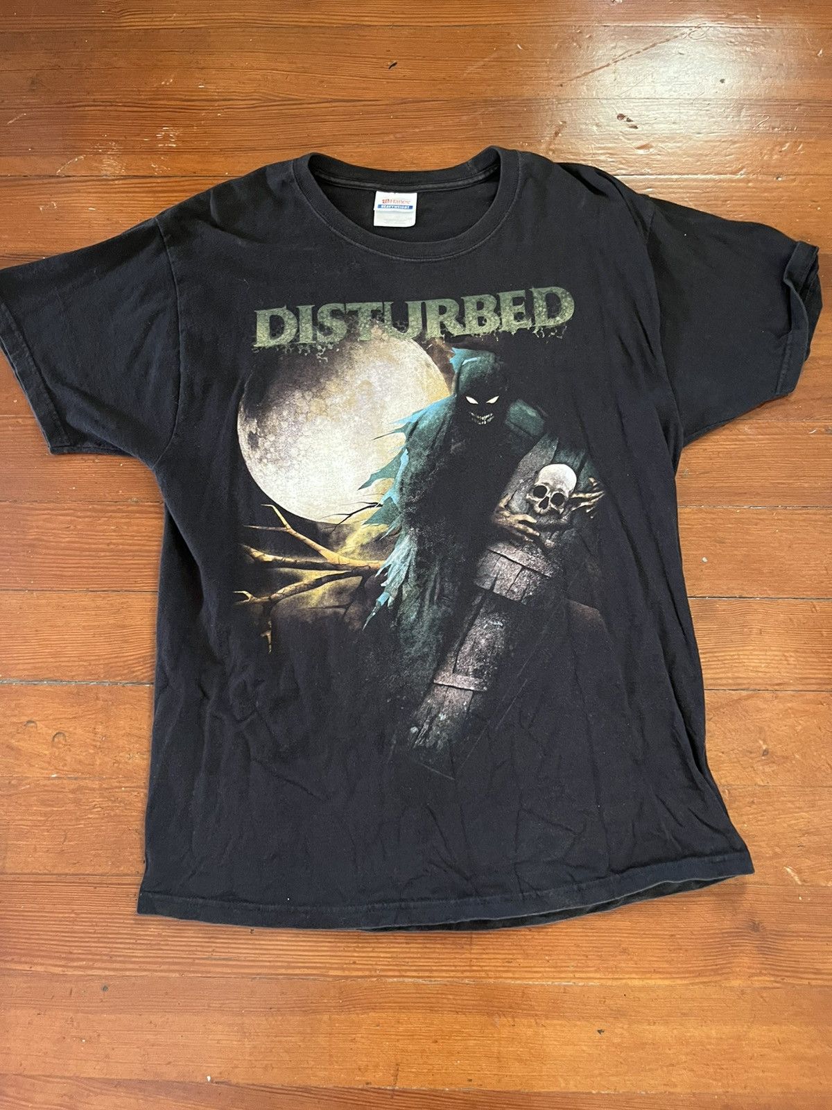 Band Tees Disturbed Vintage T Shirt Hoodie, Sweatshirt | PodTeesHub.com