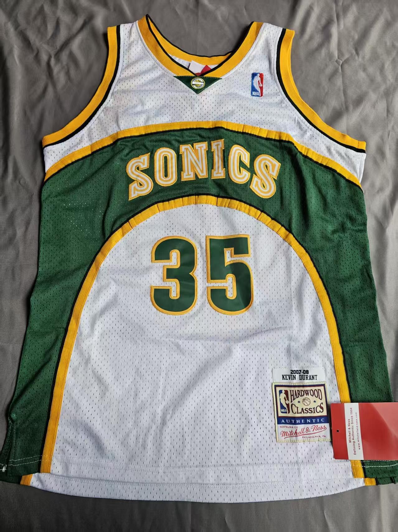 Nba 35 Kevin Durant Seattle Supersonics 2007 08 T-Shirts, Hoodie, Sweatshirt