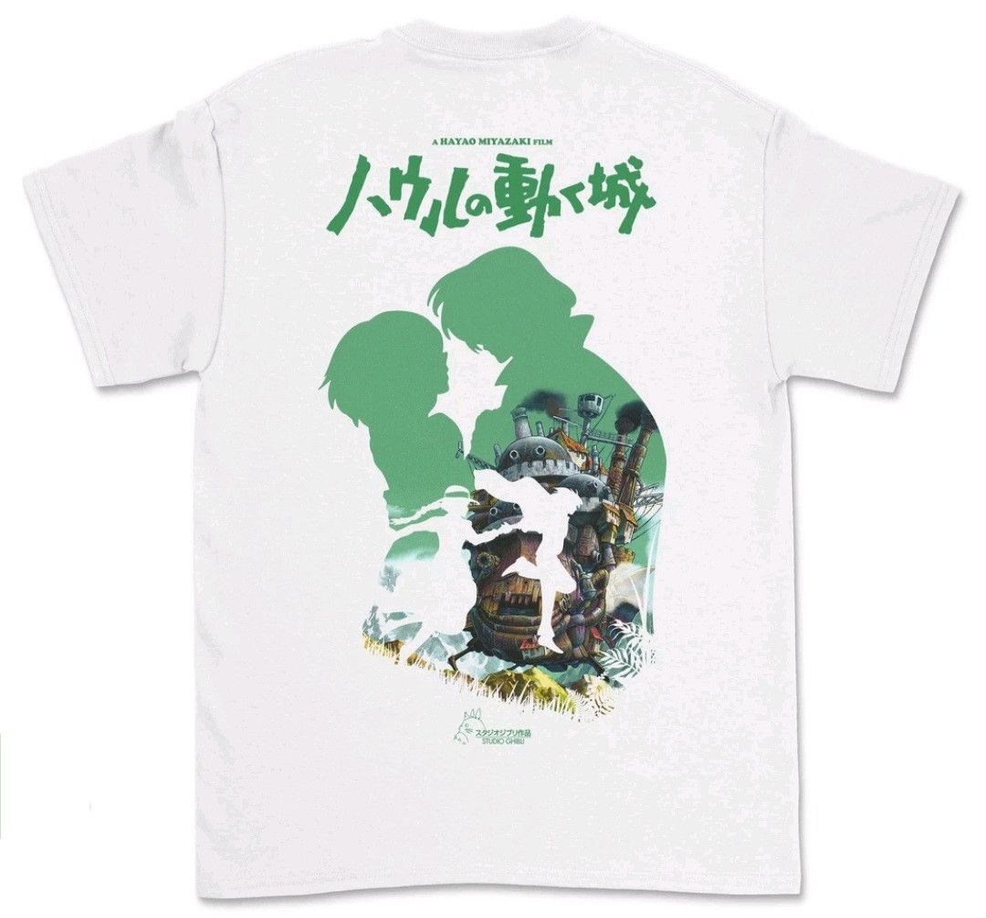 Vintage Rare Anime Studio Ghibli Howl S Moving Castle T-Shirts, Hoodie, Sweatshirt | PodTeesHub.com