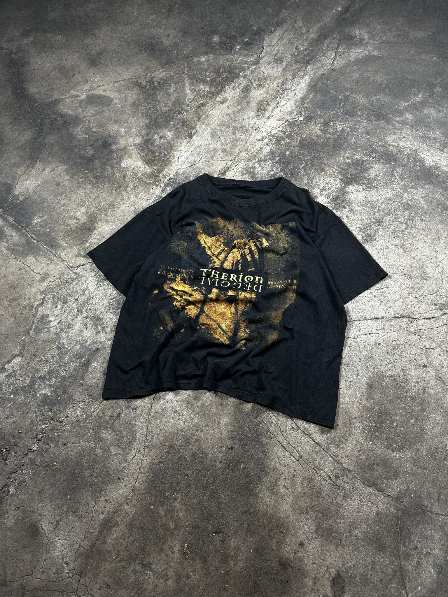 Band Tees 2000 Therion Deggial Death Metal T Shirt 00s Vintage Hoodie, Sweatshirt | PodTeesHub.com