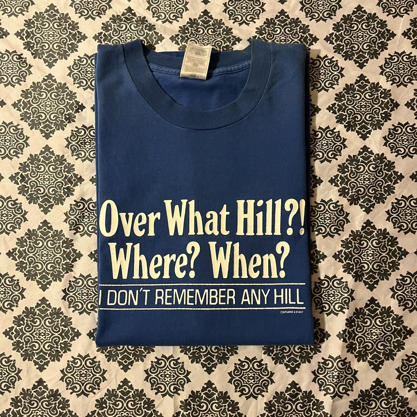 Fruit Loom Vtg 90s Over What Hill Where When Funny T-Shirts, Hoodie, Sweatshirt