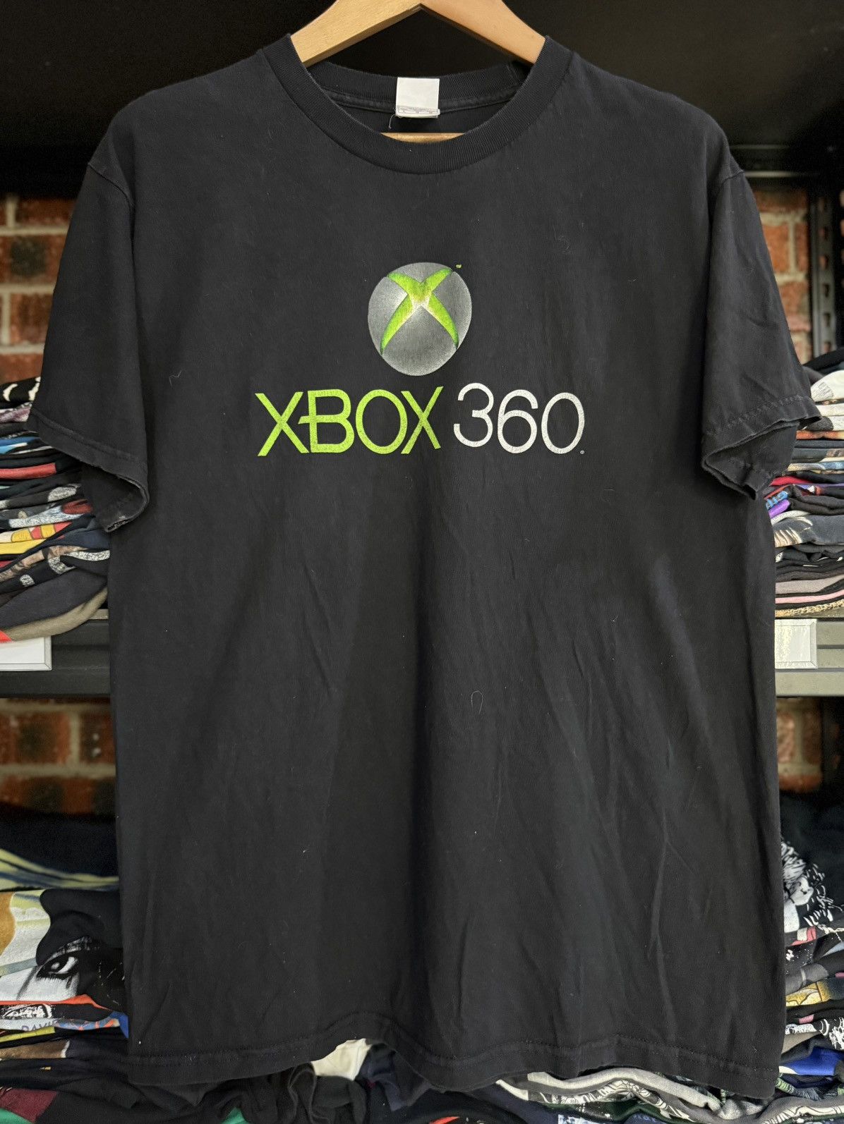 Optic Gaming Thrashed Vintage Xbox 360 Promo Faded Tee Hoodie, Sweatshirt | PodTeesHub.com