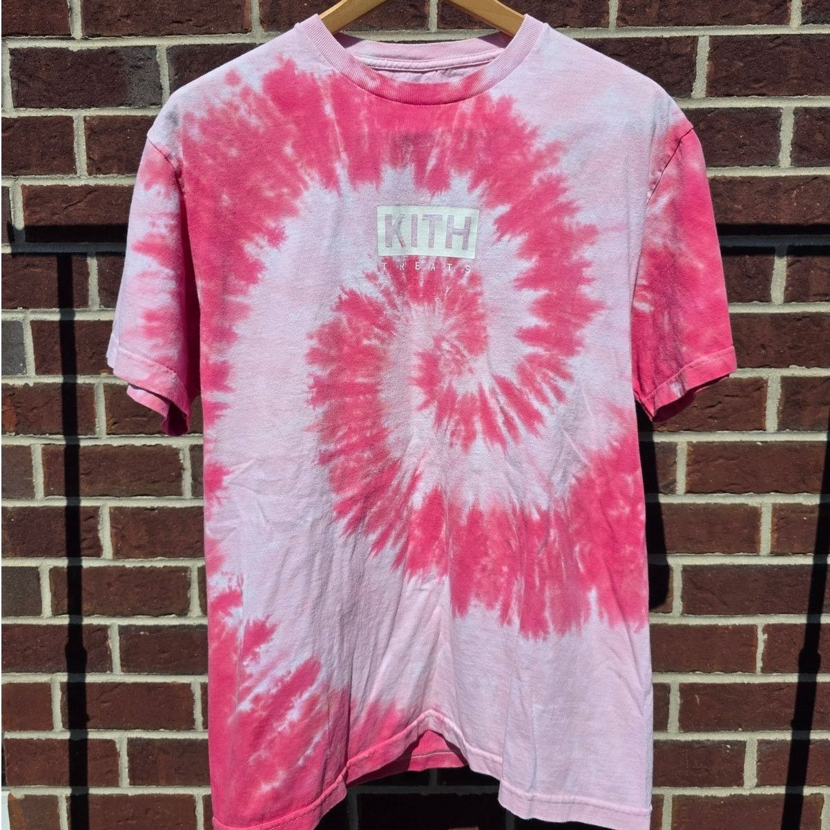 Kith Treats Swirl Tee Red Hoodie, Sweatshirt | PodTeesHub.com