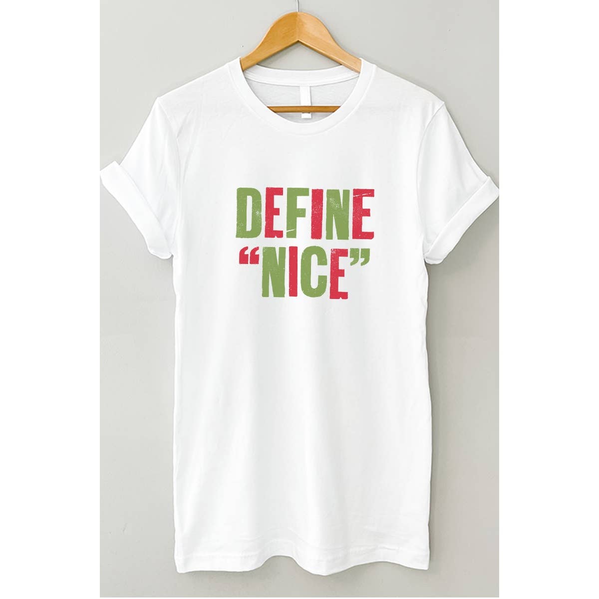Define Nice Vintage Boyfriend Graphic Tee Plus Hoodie, Sweatshirt | PodTeesHub.com