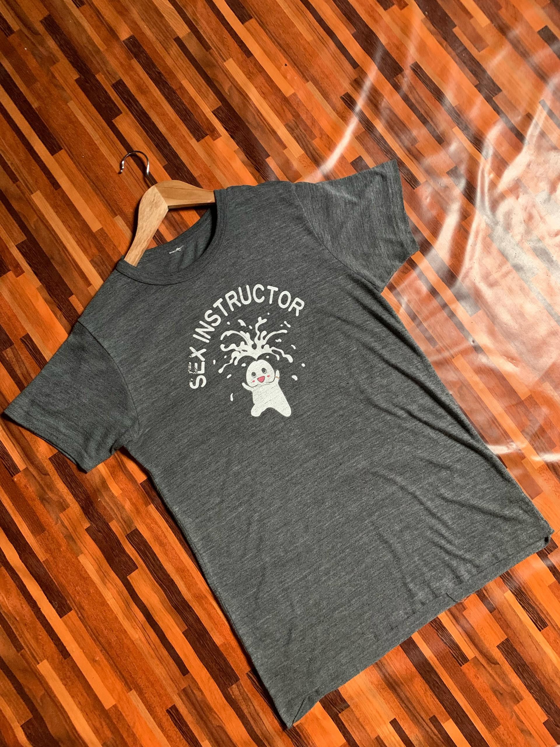 Vintage 80 S Single Stich Vintage Sex Instructor T Shirt Hoodie, Sweatshirt | PodTeesHub.com