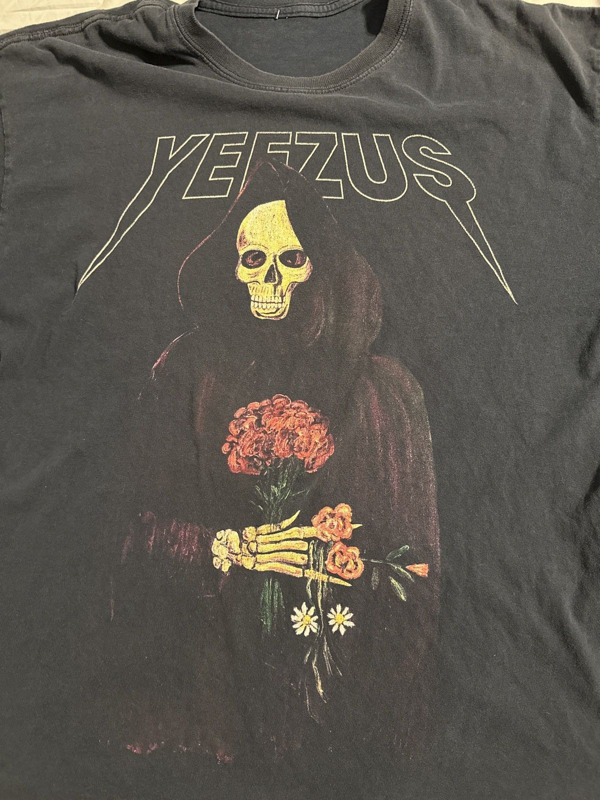 Kanye West Yeezus Tour Merch Worn T-Shirts, Hoodie, Sweatshirt | PodTeesHub.com