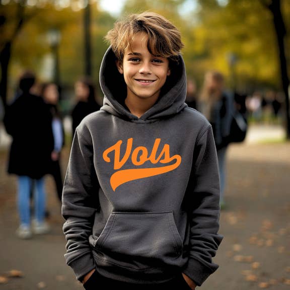 Vols Script Youth Hoodie T-Shirts, Sweatshirt | PodTeesHub.com
