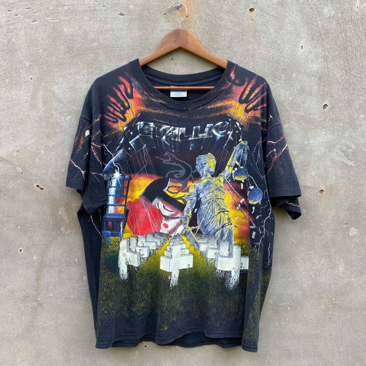 Metallica X Vintage Vintage 1991 Metallica Ovp Master Puppet T-Shirts, Hoodie, Sweatshirt | PodTeesHub.com