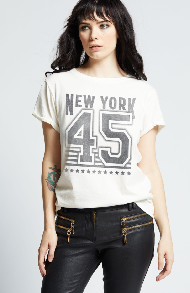 303214 - 830 New York 45 Ss Tee 1041C Hoodie, Sweatshirt | PodTeesHub.com