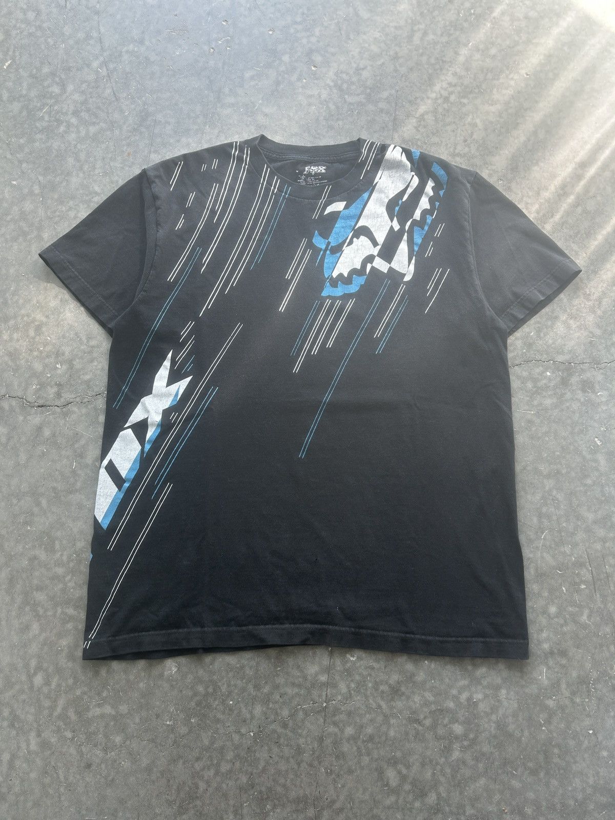 Vintage Y2k Fox Racing Graphic Tee Hoodie, Sweatshirt | PodTeesHub.com