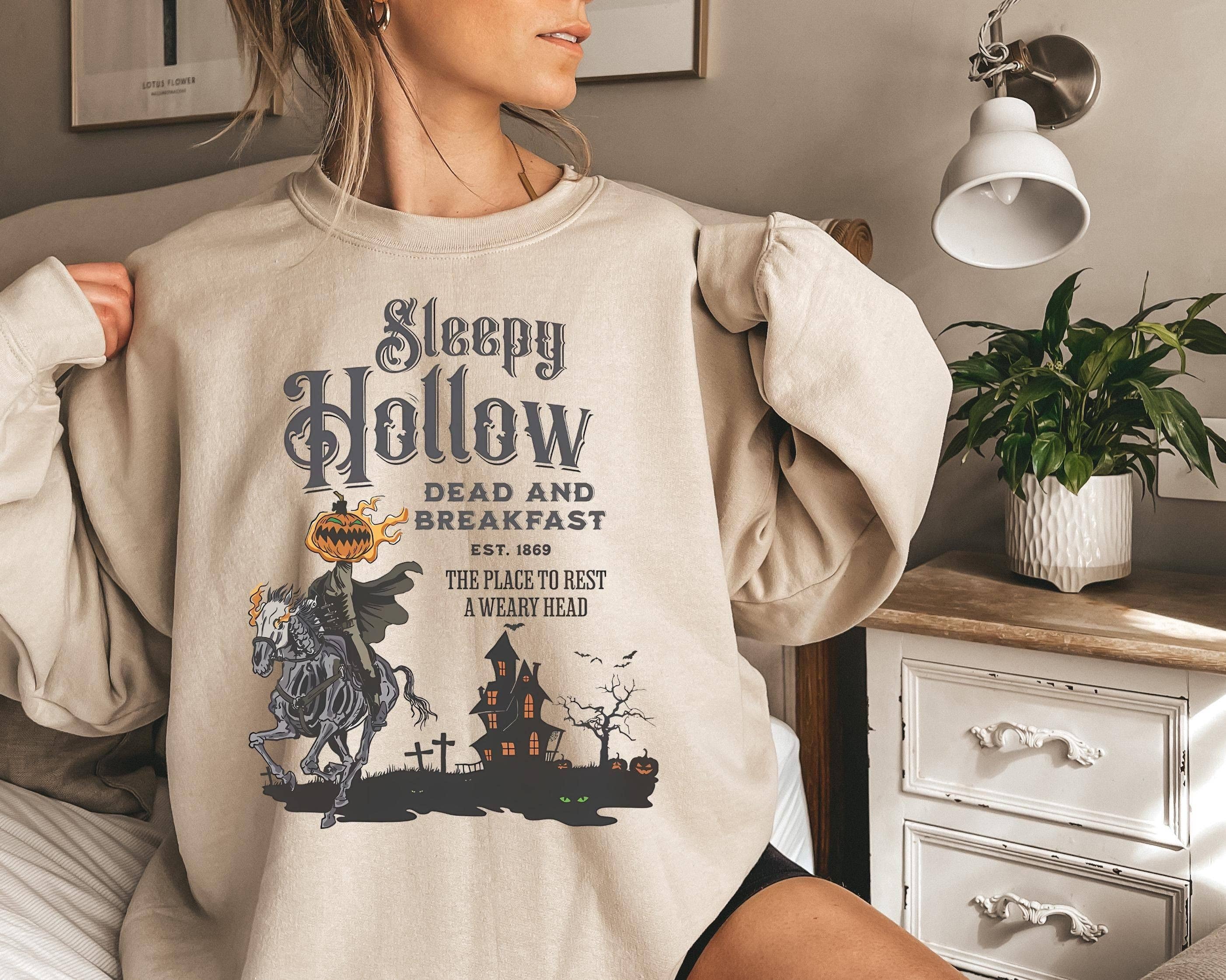 Sleepy Hollow Headless Horseman Halloween Horror Sweatshirt T-Shirts, Hoodie | PodTeesHub.com