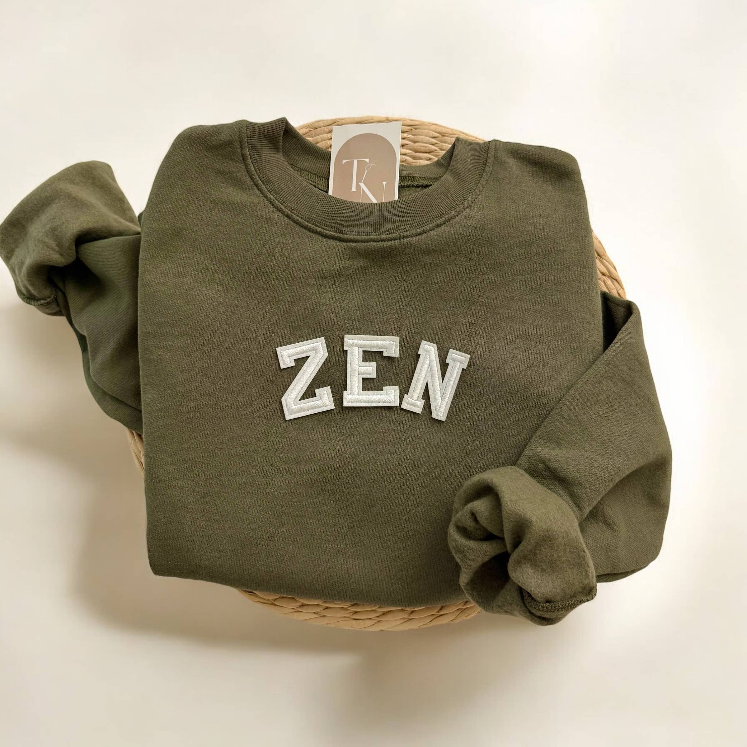 Zen Sweatshirt, Yoga Clothes For Women T-Shirts, Hoodie | PodTeesHub.com