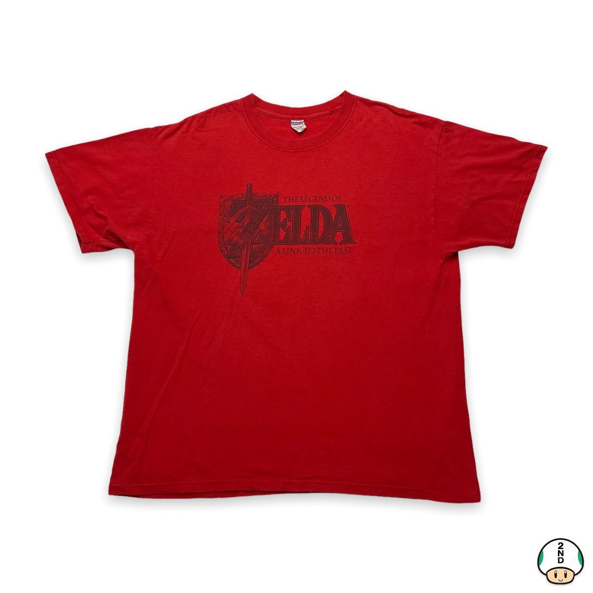 Japanese Brand Vintage 2006 Zelda T Shirt Link To The Past Video Game Tee Hoodie, Sweatshirt | PodTeesHub.com