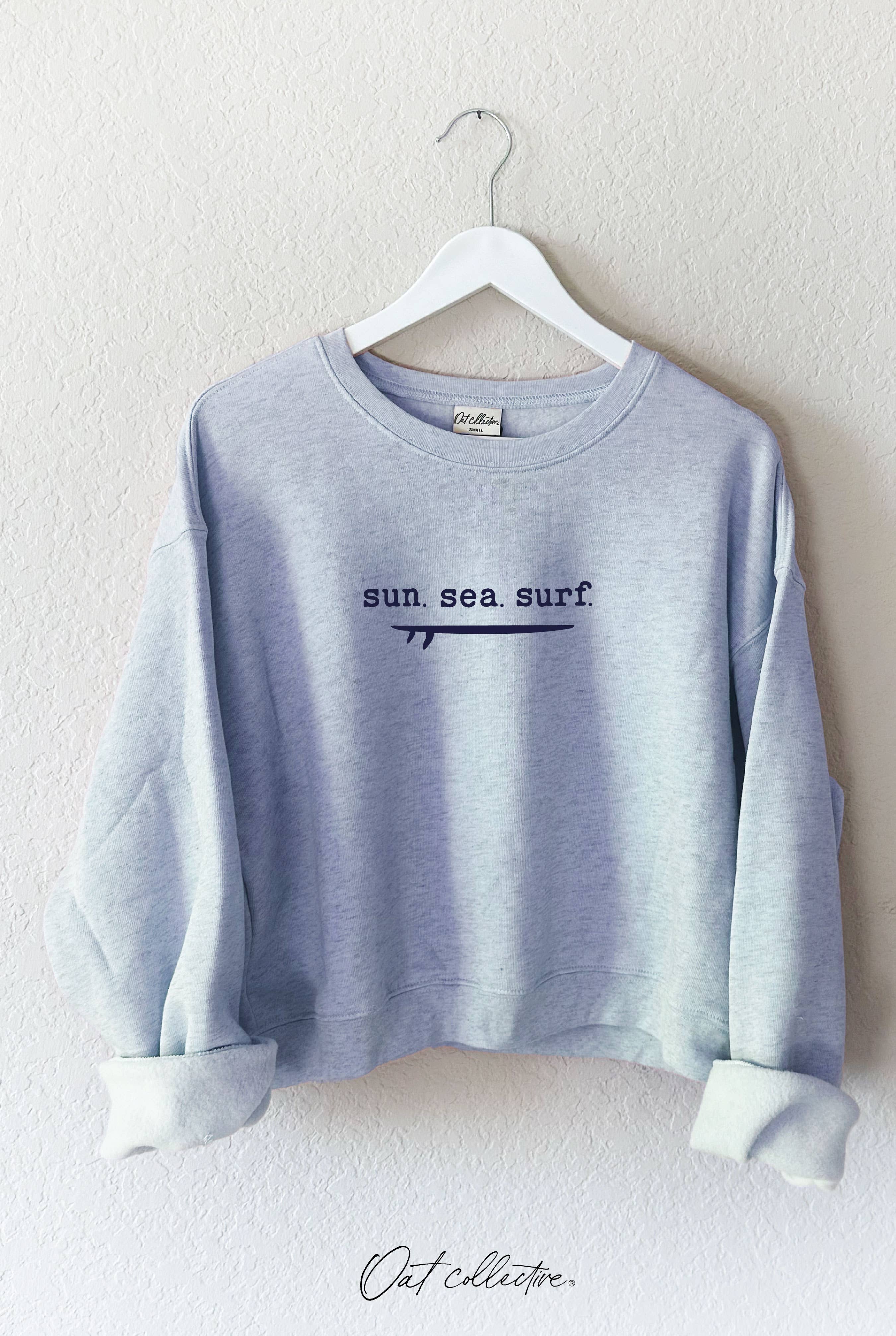Sun Sea Surf  Mid Graphic Sweatshirt T-Shirts, Hoodie | PodTeesHub.com