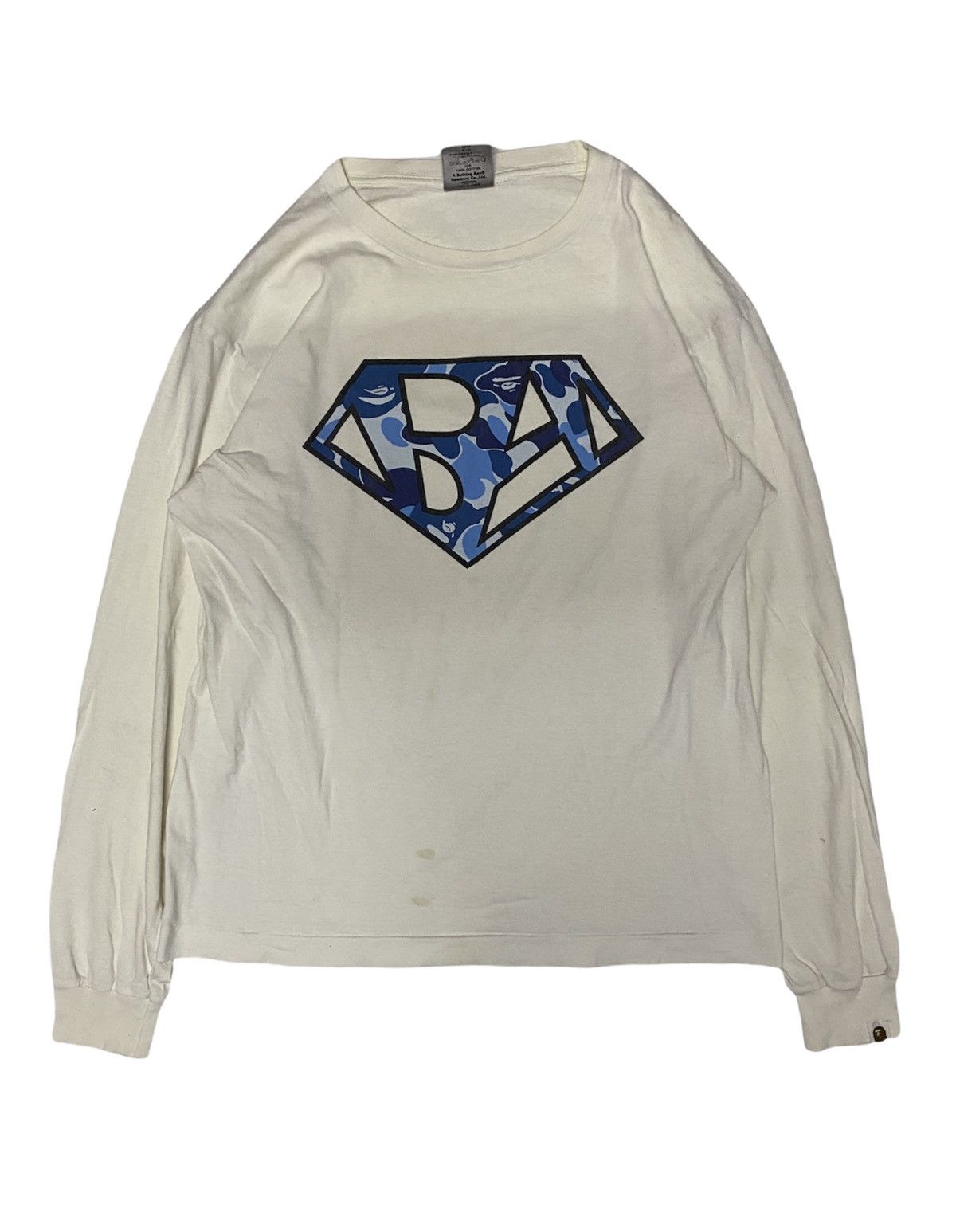 2004 Bape Bapeman Superman Blue Camo T-Shirts, Hoodie, Sweatshirt | PodTeesHub.com
