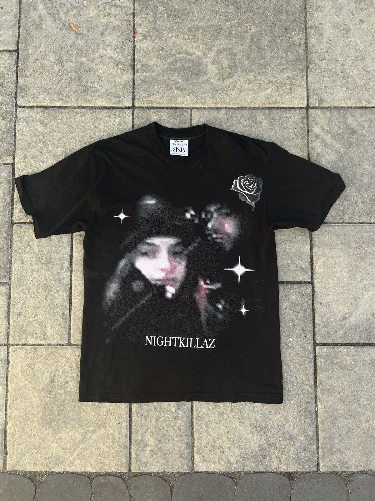 Band Tees Snow Strippers Tour Exclusive Nightkillaz T Shirt M Hoodie, Sweatshirt | PodTeesHub.com