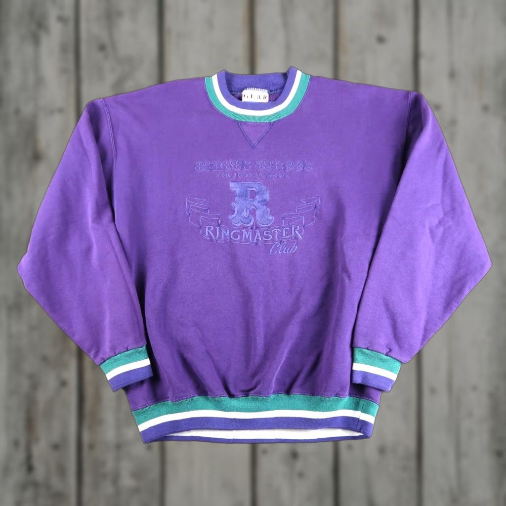 Vintage Circus Circus Las Vegas M Crew Neck Purple 90s Prin T-Shirts, Hoodie, Sweatshirt