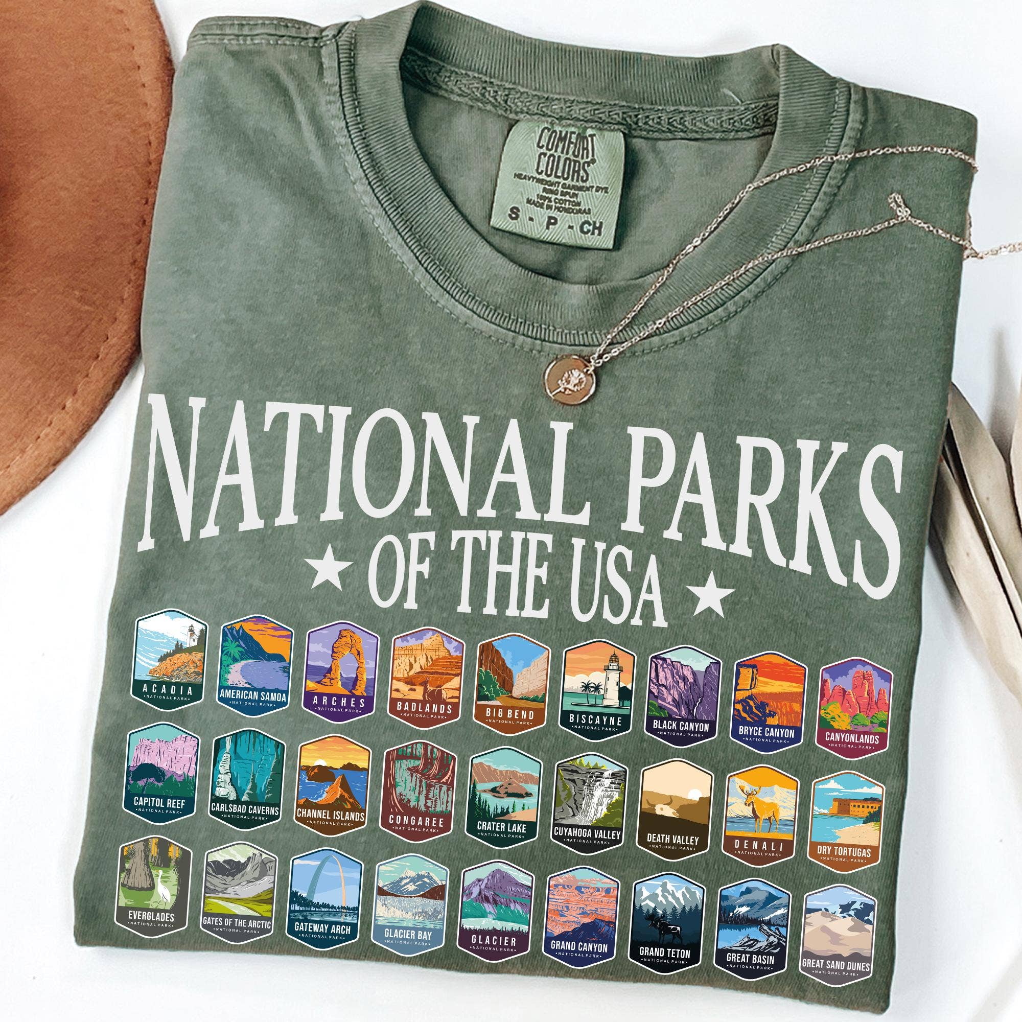 National Parks Camping Gift For Nature Lover Hiking Tee Hoodie, Sweatshirt | PodTeesHub.com