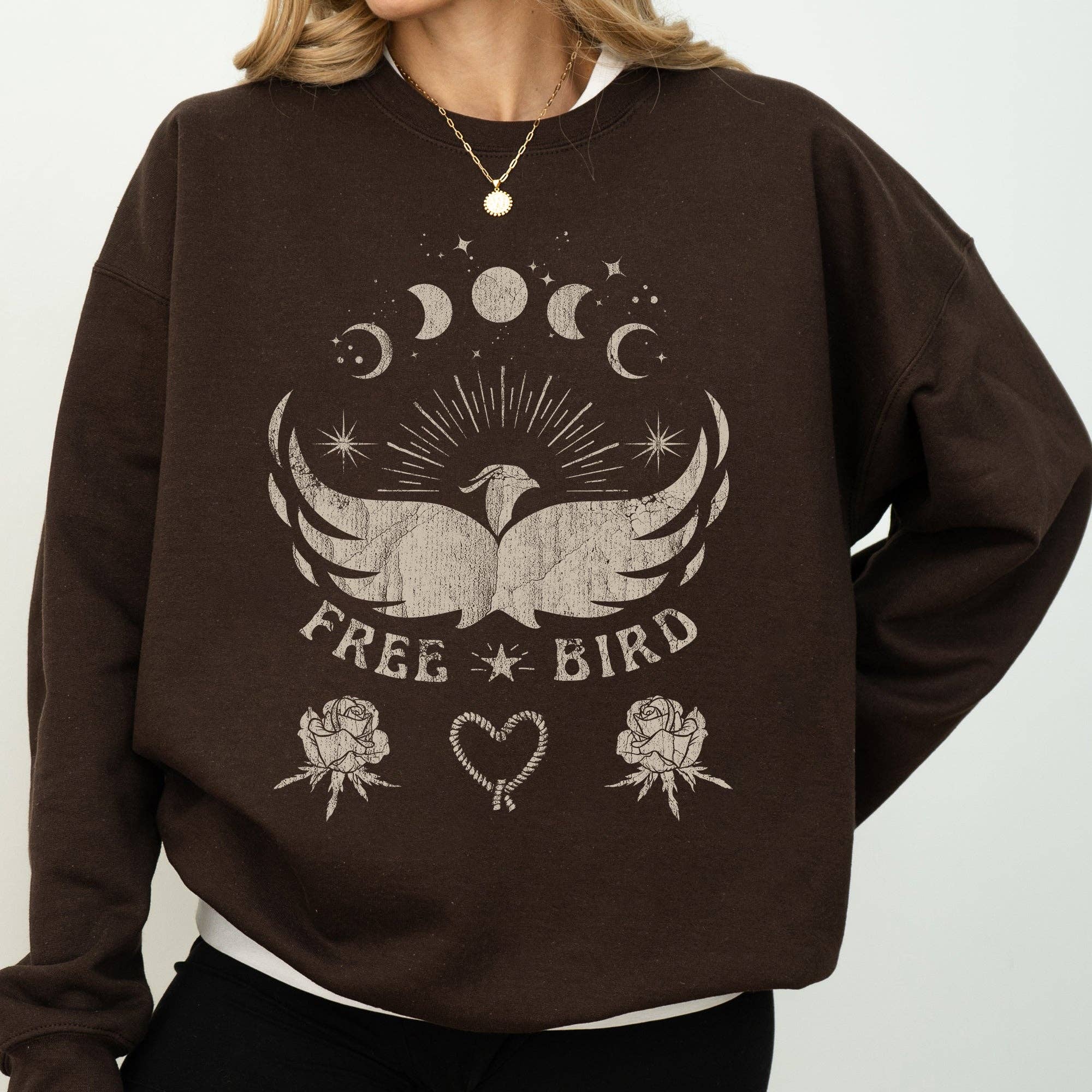 Free Bird, Western, Country, Rock Music, Cowboy, Sweatshirt T-Shirts, Hoodie | PodTeesHub.com