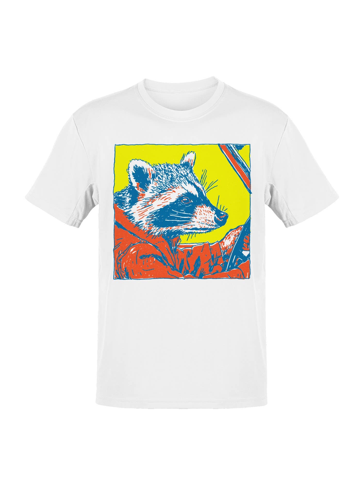 Raccoon Driver Retro Art Design Men's T-Shirt Hoodie, Sweatshirt | PodTeesHub.com