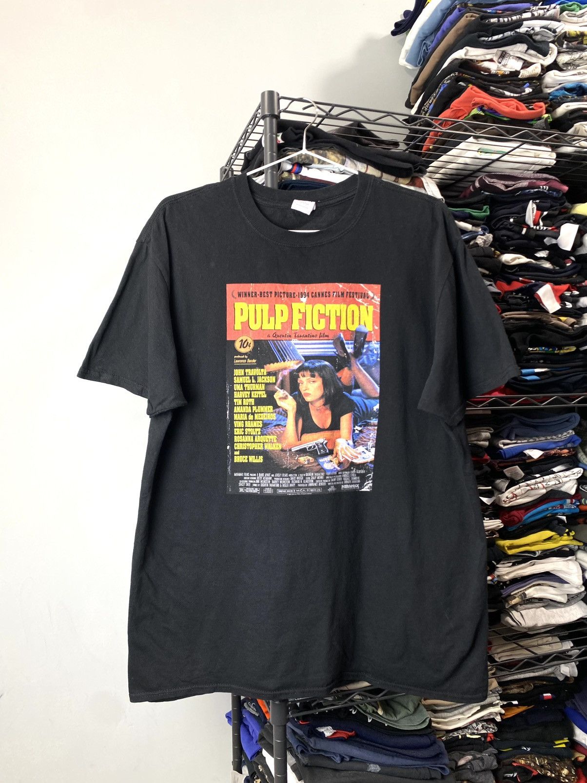 Band Tees Y2k Vintage Style Pulp Fiction Movie T Shirt Hoodie, Sweatshirt | PodTeesHub.com