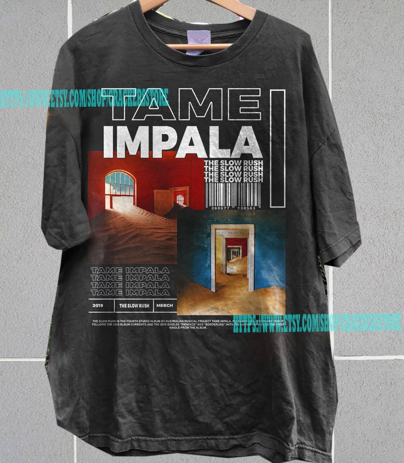 Aesthetic Graphic Print Tame Impala Band Tee Shirt Hoodie, Sweatshirt | PodTeesHub.com