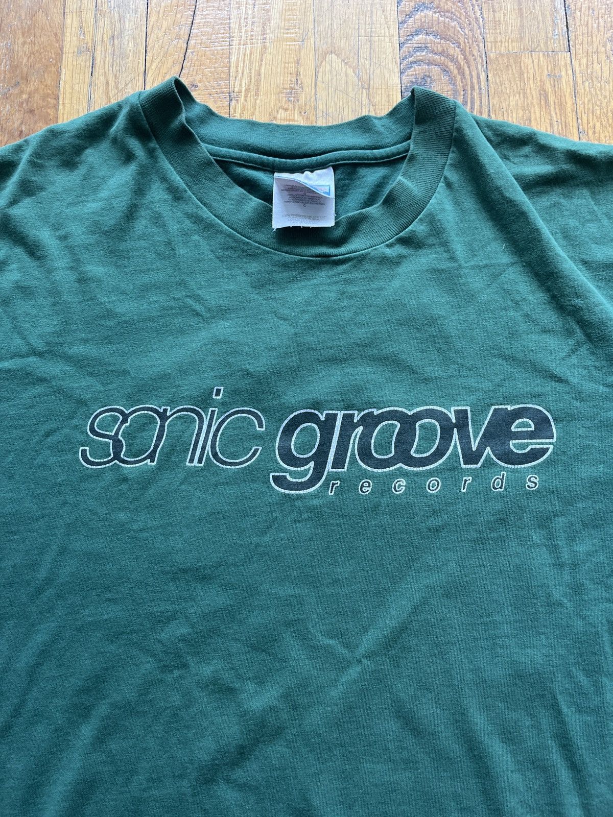 Final Home Vintage Sonic Groove Techno Rave Long Sleeve Size Large T-Shirts, Hoodie, Sweatshirt | PodTeesHub.com