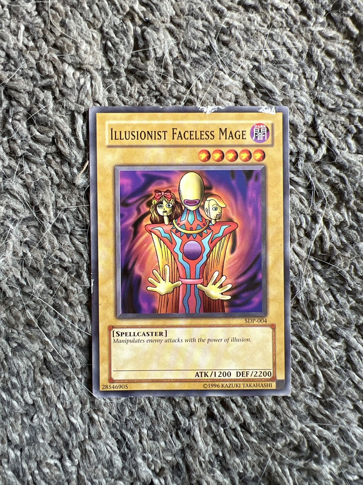 Vintage 1996 Konami Yu Gi Oh Illusionist Faceless Mage Card T-Shirts, Hoodie, Sweatshirt | PodTeesHub.com