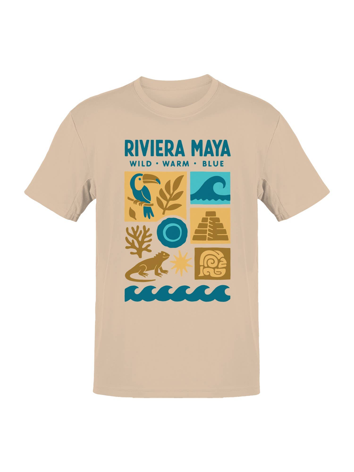 Riviera Maya Adventure Icons Men's T-Shirt Hoodie, Sweatshirt | PodTeesHub.com