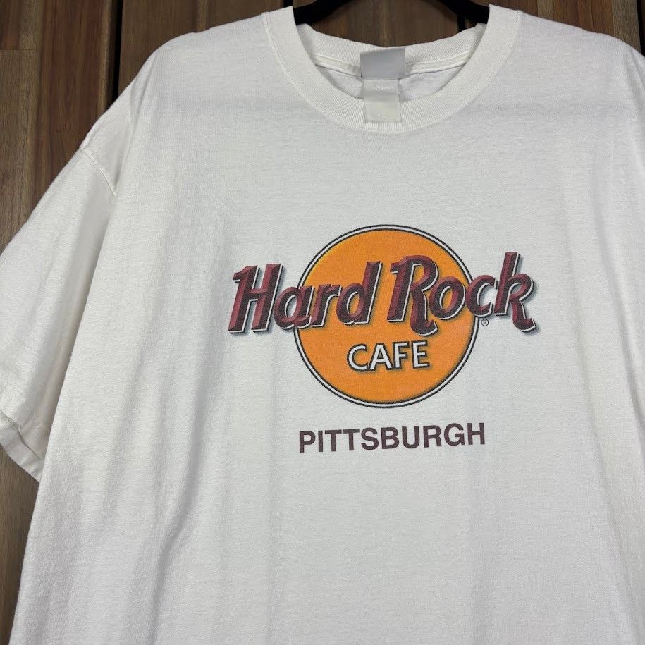 Vintage Had Rock Cafe Pittsburgh Vintage 90s Y2k Classic T Shirt Xl Hoodie, Sweatshirt | PodTeesHub.com
