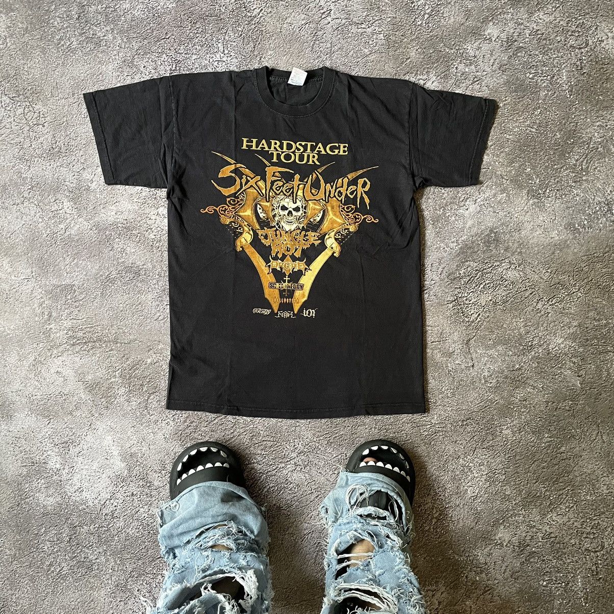 Vintage Y2k Bones Abstract Creepy Vamp Angry Horror Skeleton T-Shirts, Hoodie, Sweatshirt | PodTeesHub.com