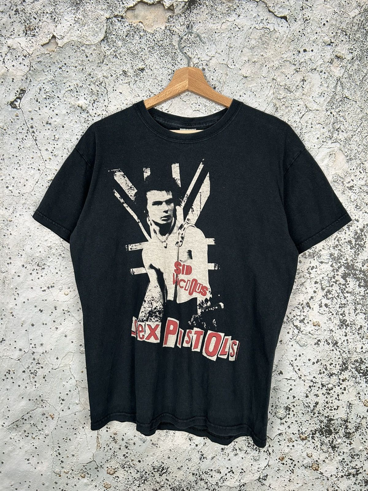 Band Tees Vintage Sex Pistols Sid Vicious Rock Band Tee Punk Hoodie, Sweatshirt | PodTeesHub.com