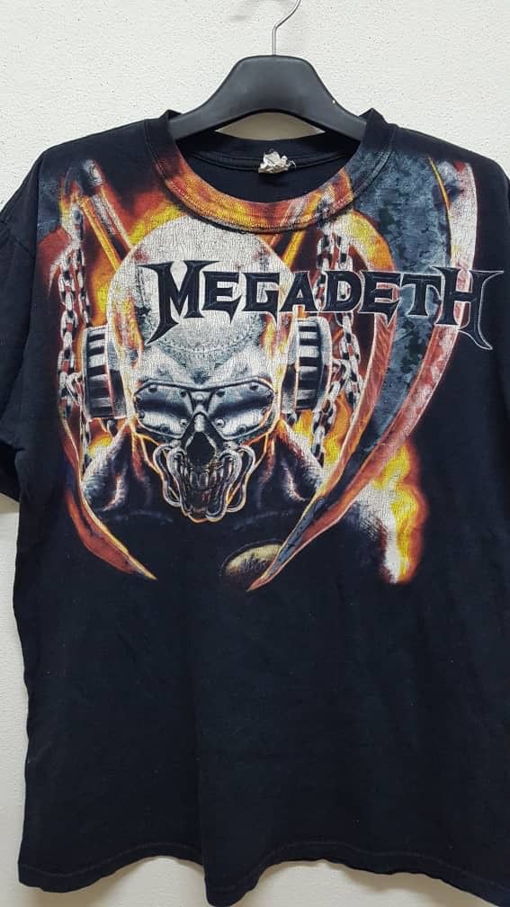 Rare Vintage Megadeth Nice Design T-Shirts, Hoodie, Sweatshirt | PodTeesHub.com