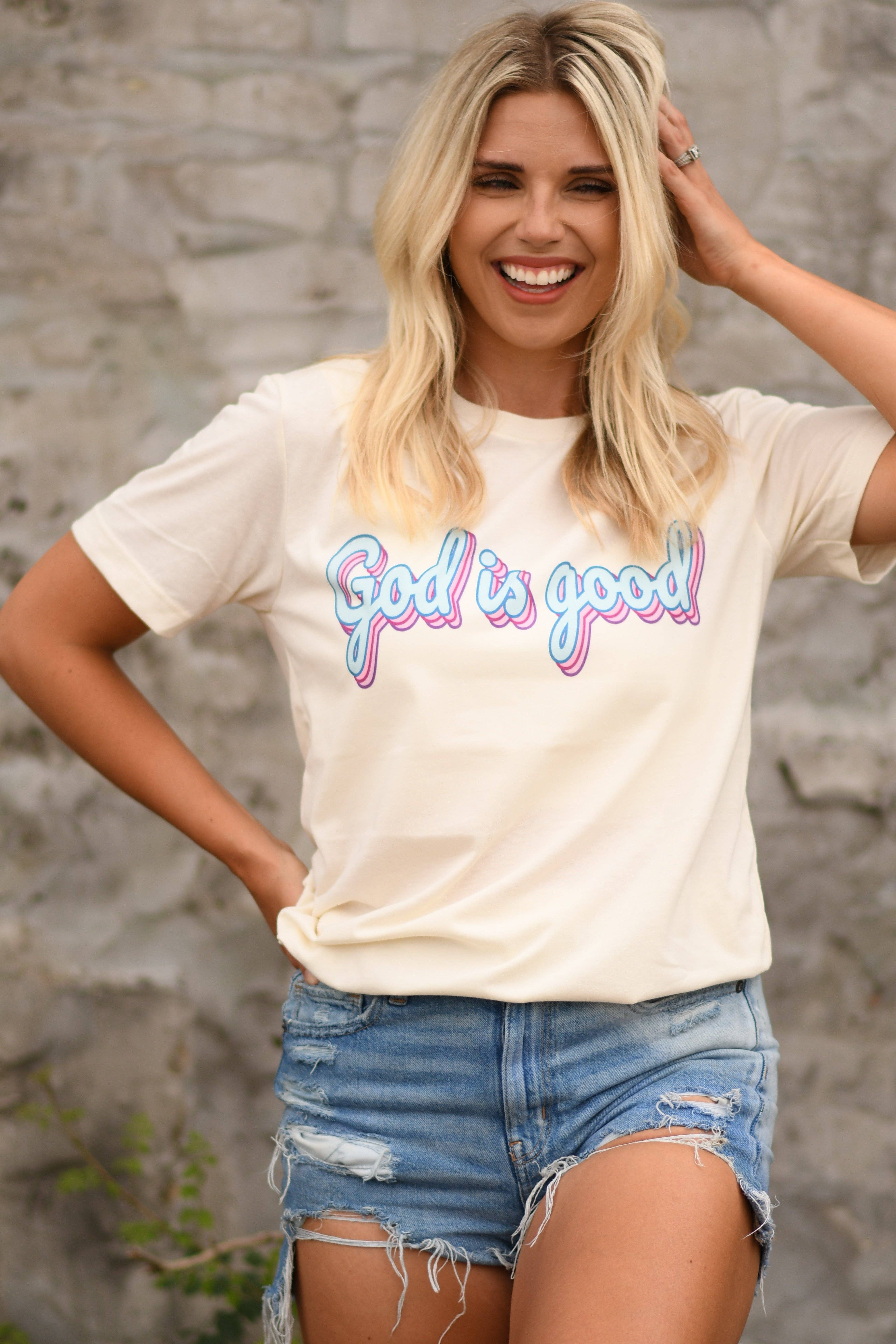 God Is Good Tee Hoodie, Sweatshirt | PodTeesHub.com