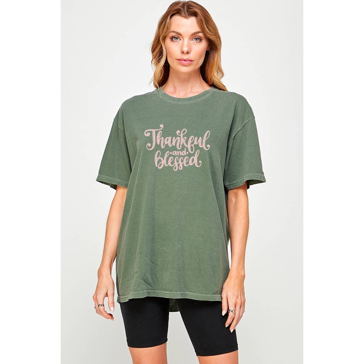 Blessed Fall Vintage Graphic Oversized Tee Hoodie, Sweatshirt | PodTeesHub.com
