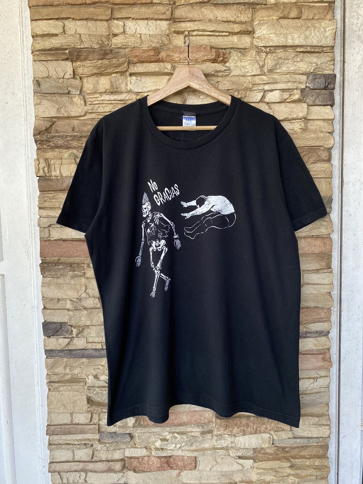 Band Tees Vintage No Gracias Hardcore Punk Band Tees Hoodie, Sweatshirt | PodTeesHub.com