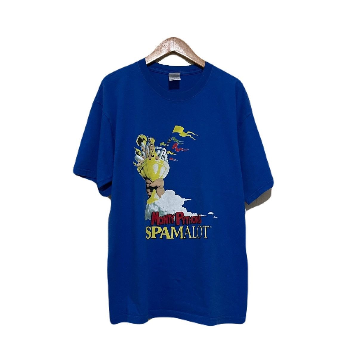 Vintage Monty Python Spamalot Film Movie Tee Hoodie, Sweatshirt | PodTeesHub.com