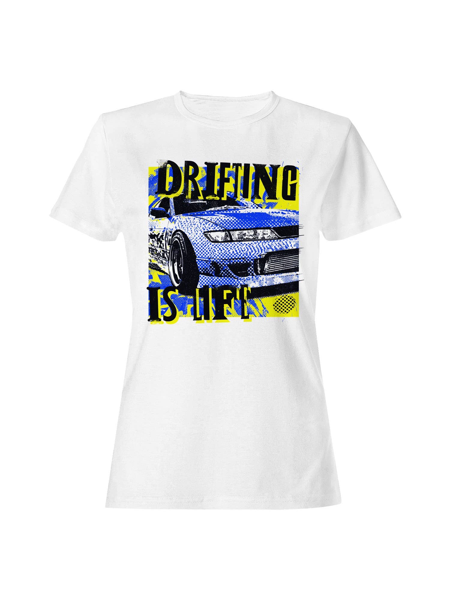 Drifting Is Life Graphic Print Women's T-Shirt Hoodie, Sweatshirt | PodTeesHub.com