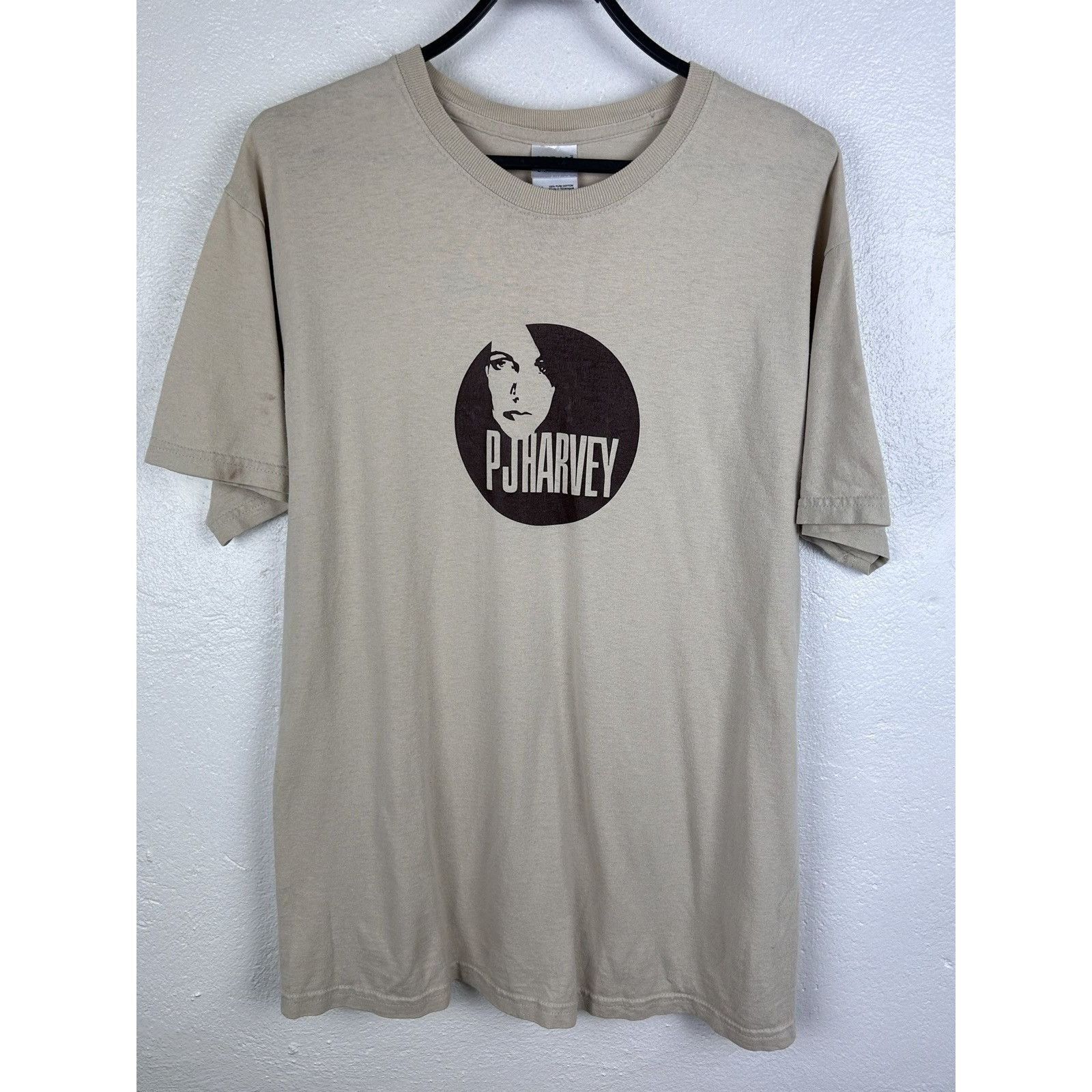 Band Tees 00s Vintage Pj Harvey Singer Center Logo T Shirt Hoodie, Sweatshirt | PodTeesHub.com