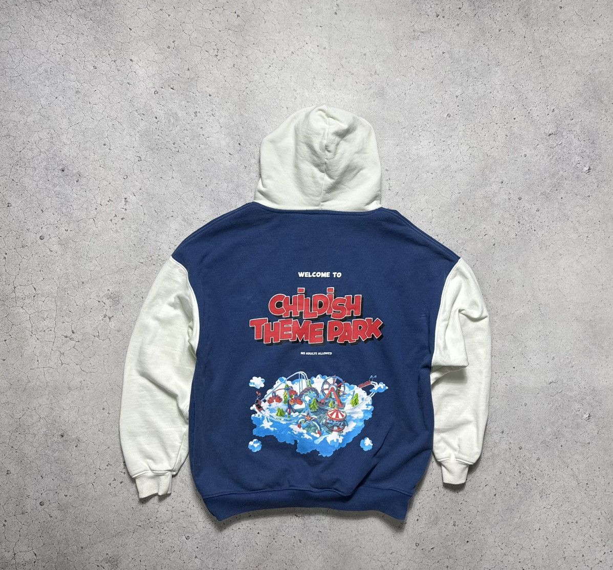 Vintage Childish Theme Park Vintage Baggy Hoodie Big Logo Skate Y2k T-Shirts, Sweatshirt | PodTeesHub.com