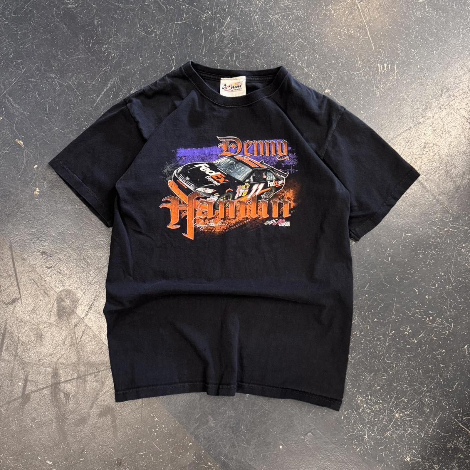 Nascar Vintage Denny Hamlin Nascar T-Shirts, Hoodie, Sweatshirt