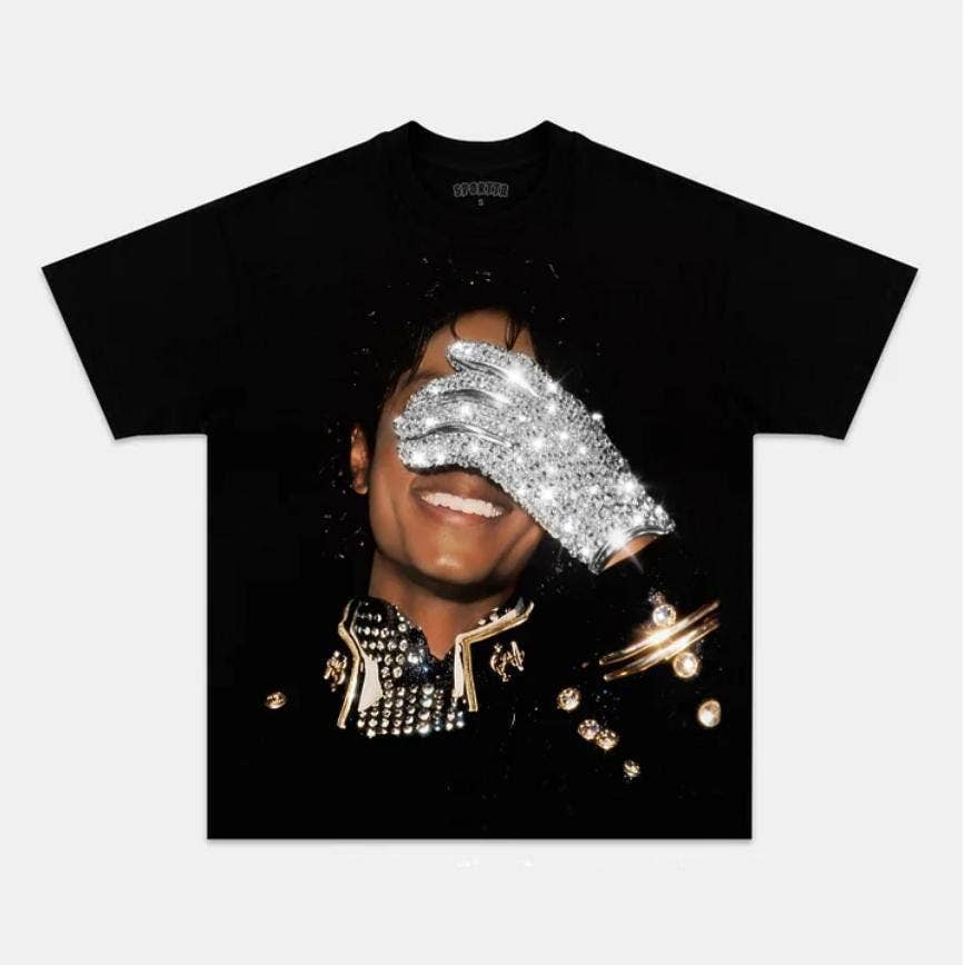 Vintage Michael Jackson Glove Graphic T-Shirt 90S Tee Hoodie, Sweatshirt | PodTeesHub.com