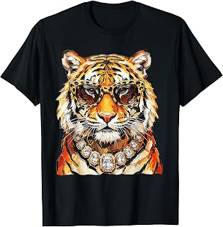 Glam Tiger Preppy Tiger T-Shirt