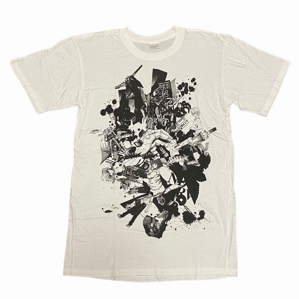 Japanese Brand Vintage Dead Stock Evangelion White T-Shirts, Hoodie, Sweatshirt