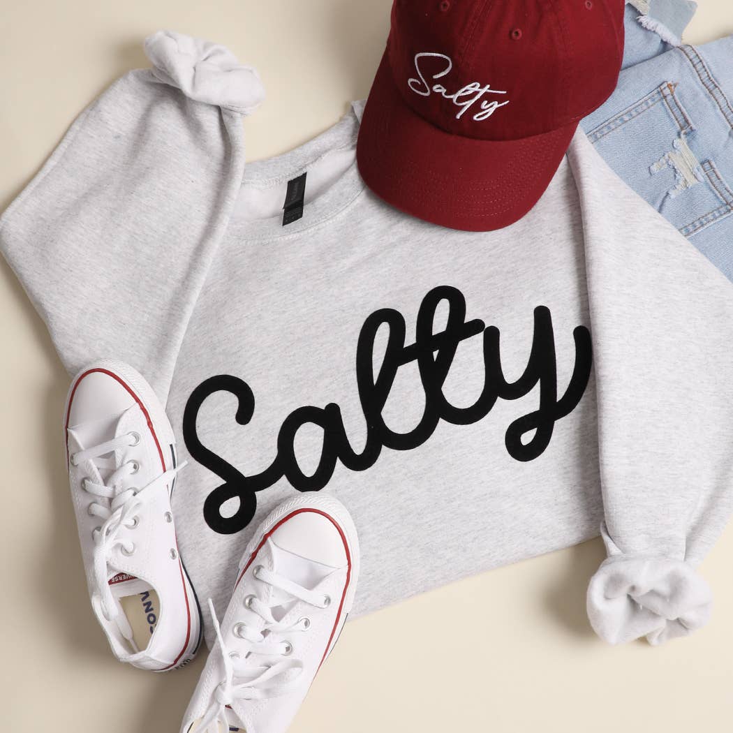 Salty Heavyweight Crewneck Sweatshirt T-Shirts, Hoodie | PodTeesHub.com