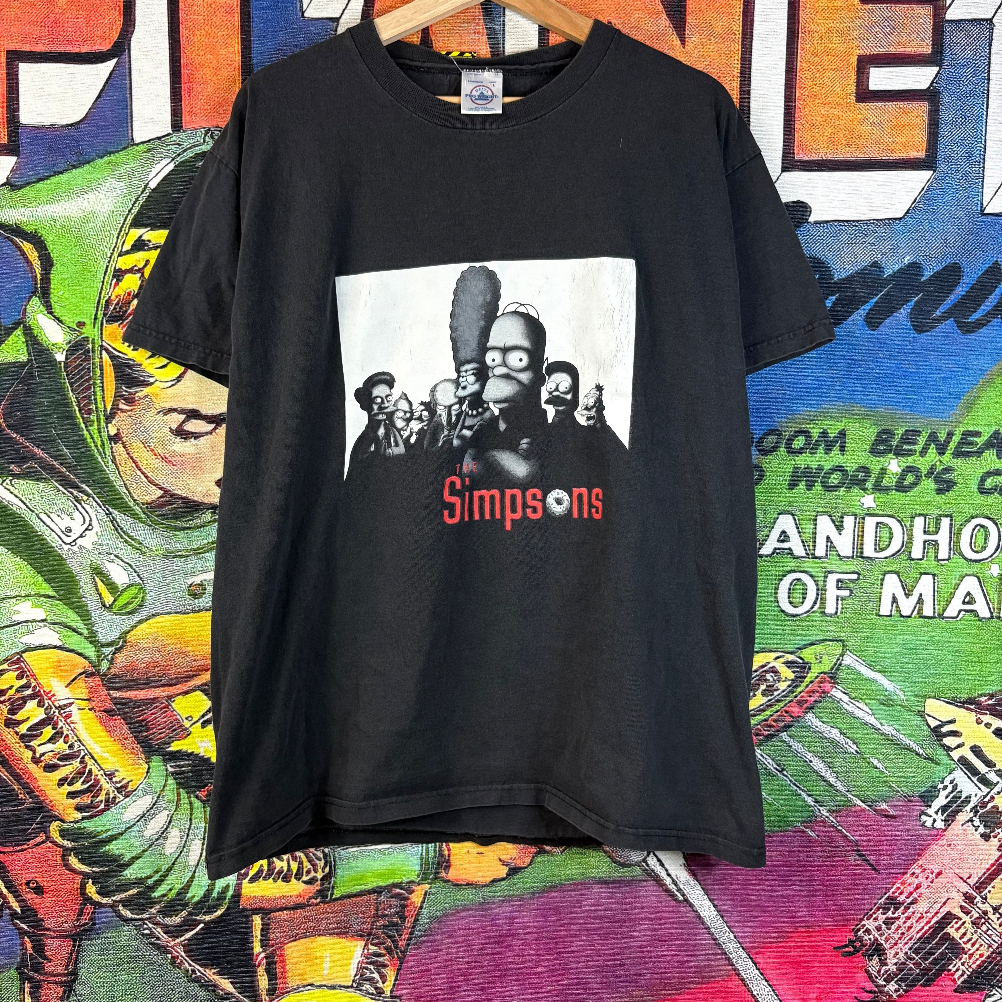 Simpsons Y2k The Simpsons The Sopranos Tee Size Large Hoodie, Sweatshirt | PodTeesHub.com