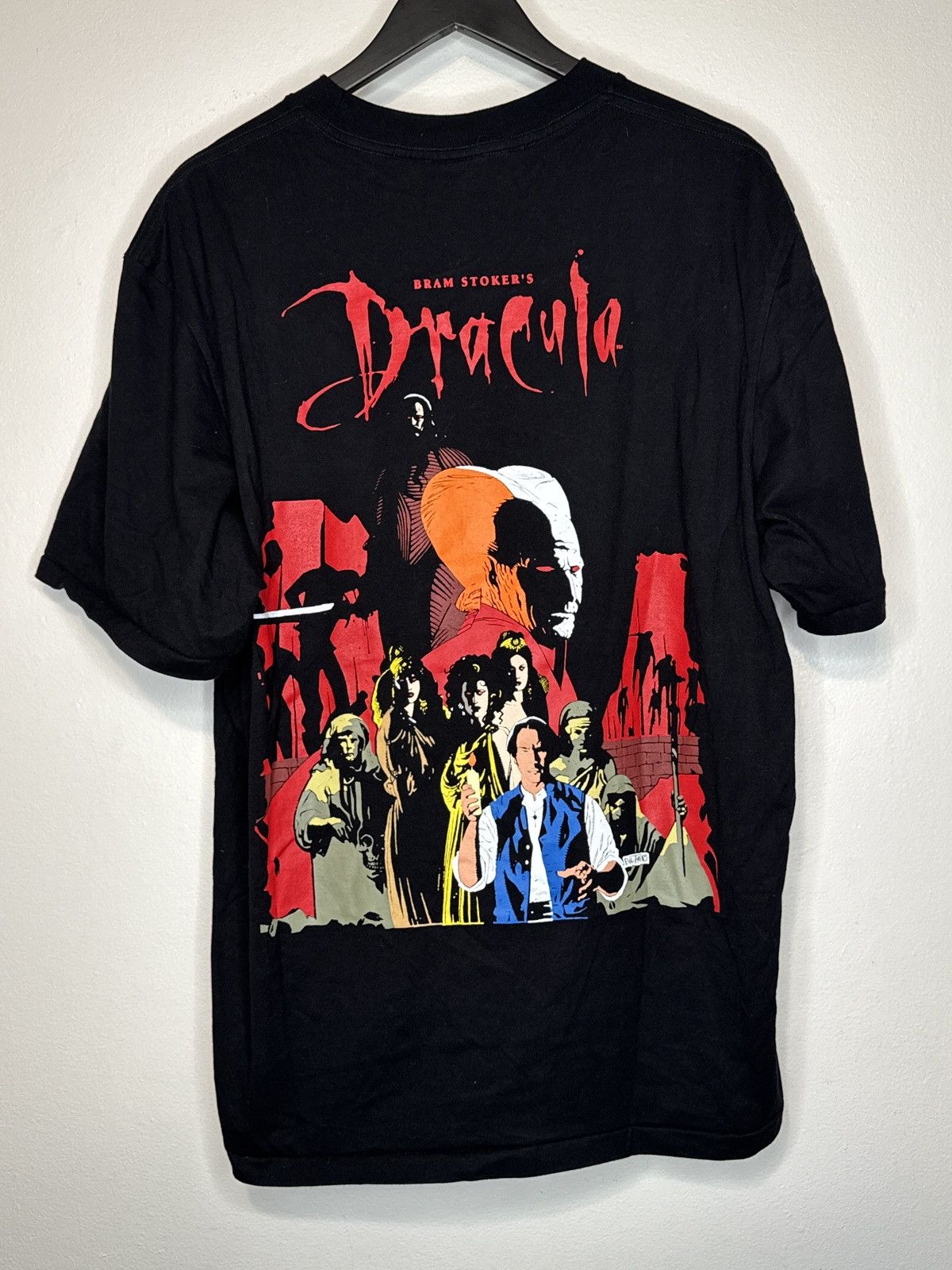 Bram Stroker S Dracula Horror Tee Size Xl Hoodie, Sweatshirt | PodTeesHub.com