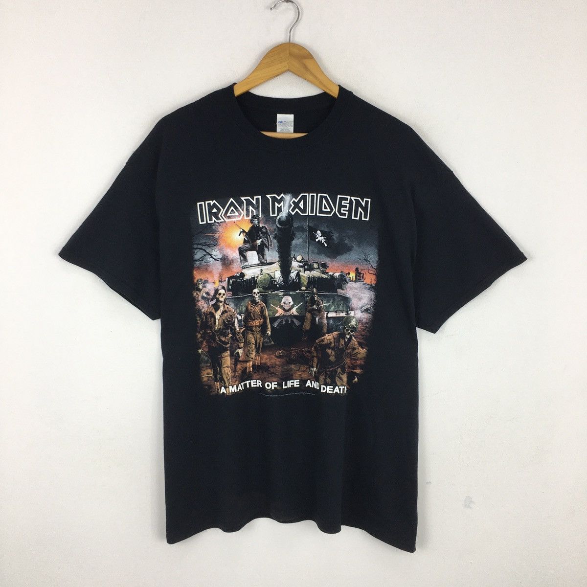 Maiden Iron Maiden A Matter Of Life And Death Rock Tee Hoodie, Sweatshirt | PodTeesHub.com